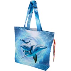 Drawstring Tote Bag 