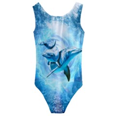 Kids  Cut-Out Back One Piece Swimsuit 