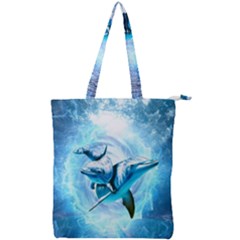 Double Zip Up Tote Bag 