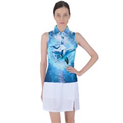 Women s Sleeveless Polo T-Shirt 