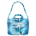 Dolphin Blue Sea Fantasy MacBook Pro 15  Shoulder Laptop Bag