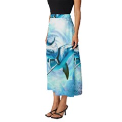 Classic Midi Chiffon Skirt 