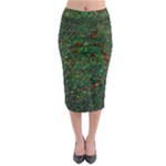 Grass Nature Meadow Midi Pencil Skirt