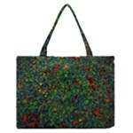 Grass Nature Meadow Zipper Medium Tote Bag