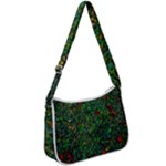 Grass Nature Meadow Zip Up Shoulder Bag