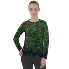 Grass Nature Meadow Women s Long Sleeve Raglan T