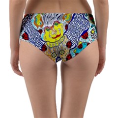 Reversible Mid-Waist Bikini Bottoms 