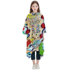 Supersonic ladybug angel power Kids  Hooded Rain Ponchos from ArtsNow.com