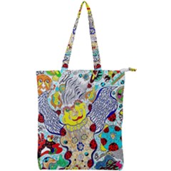 Double Zip Up Tote Bag 