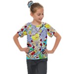 Supersonic ladybug angel power Kids  Mesh Piece T-Shirt