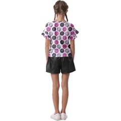 Kids  Cut Out Flutter Sleeves 