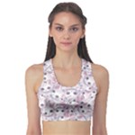 Sweet Kawaii Kitty Pattern (ai) Bk Fitness Sports Bra