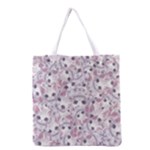 Sweet Kawaii Kitty Pattern (ai) Bk Grocery Tote Bag