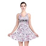 Sweet Kawaii Kitty Pattern (ai) Bk Reversible Skater Dress