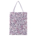 Sweet Kawaii Kitty Pattern (ai) Bk Classic Tote Bag