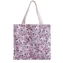 Zipper Grocery Tote Bag 