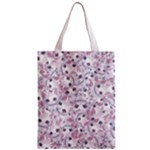 Sweet Kawaii Kitty Pattern (ai) Bk Zipper Classic Tote Bag