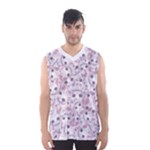 Sweet Kawaii Kitty Pattern (ai) Bk Men s Basketball Tank Top