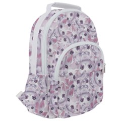 Rounded Multi Pocket Backpack 