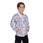 Sweet Kawaii Kitty Pattern (ai) Bk Kids  Windbreaker