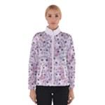 Sweet Kawaii Kitty Pattern (ai) Bk Women s Bomber Jacket