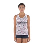 Sweet Kawaii Kitty Pattern (ai) Bk Sport Tank Top 