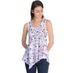 Sweet Kawaii Kitty Pattern (ai) Bk Sleeveless Tunic