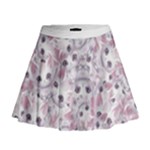 Sweet Kawaii Kitty Pattern (ai) Bk Mini Flare Skirt