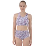 Sweet Kawaii Kitty Pattern (ai) Bk Racer Back Bikini Set