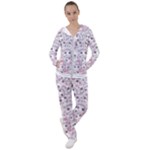 Sweet Kawaii Kitty Pattern (ai) Bk Women s Tracksuit