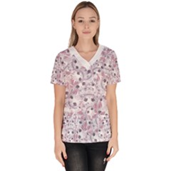 Women s V-Neck Scrub Top 