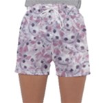 Sweet Kawaii Kitty Pattern (ai) Bk Sleepwear Shorts