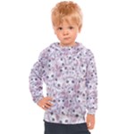 Sweet Kawaii Kitty Pattern (ai) Bk Kids  Hooded Pullover