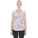 Sweet Kawaii Kitty Pattern (ai) Bk Piece Up Tank Top