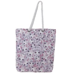 Full Print Rope Handle Tote (Large) 