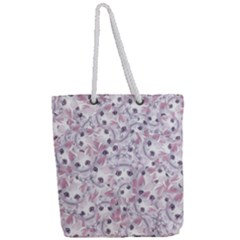 Full Print Rope Handle Tote (Large) 