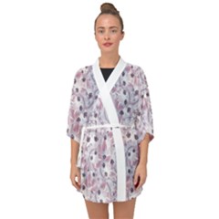 Half Sleeve Chiffon Kimono 