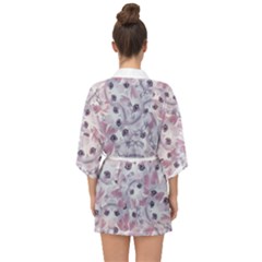 Half Sleeve Chiffon Kimono 