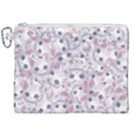 Sweet Kawaii Kitty Pattern (ai) Bk Canvas Cosmetic Bag (XXL)