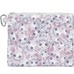 Sweet Kawaii Kitty Pattern (ai) Bk Canvas Cosmetic Bag (XXXL)