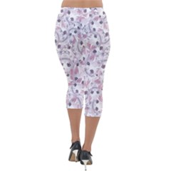 Lightweight Velour Capri Leggings  