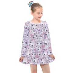 Kids  Long Sleeve Dress 