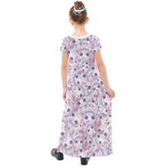 Kids  Short Sleeve Maxi Dress 