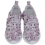 Sweet Kawaii Kitty Pattern (ai) Bk Kids  Velcro No Lace Shoes