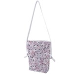 Sweet Kawaii Kitty Pattern (ai) Bk Folding Shoulder Bag