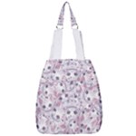 Sweet Kawaii Kitty Pattern (ai) Bk Center Zip Backpack