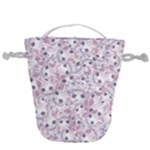 Sweet Kawaii Kitty Pattern (ai) Bk Drawstring Bucket Bag