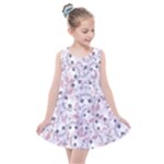 Sweet Kawaii Kitty Pattern (ai) Bk Kids  Summer Dress