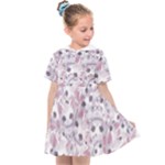 Sweet Kawaii Kitty Pattern (ai) Bk Kids  Sailor Dress