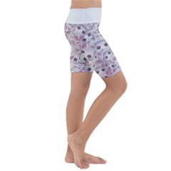 Kids  Lightweight Velour Cropped Yoga Leggings 